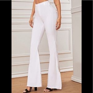 High waisted bell bottom jeans size medium (Shein)